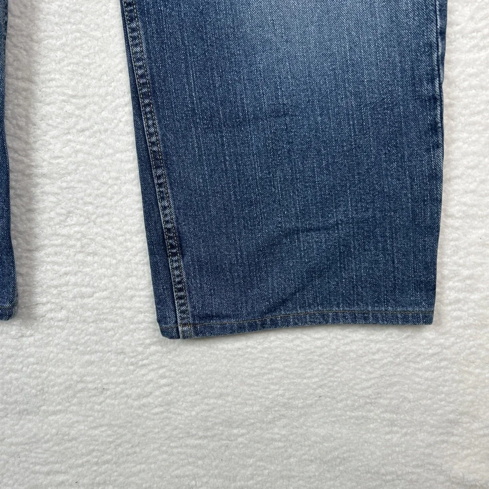 Polo‎ Ralph Lauren RL Woodrow Jeans Baggy Denim Wide Leg Y2K Pants Mens 36x26